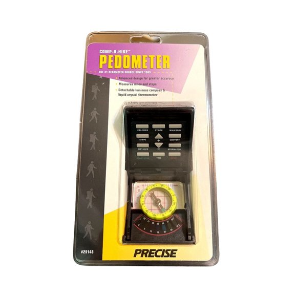 Precise International Other - Comp-U-Hike Pedometer Precise 25148 Hiking Stopwatch Made in USA